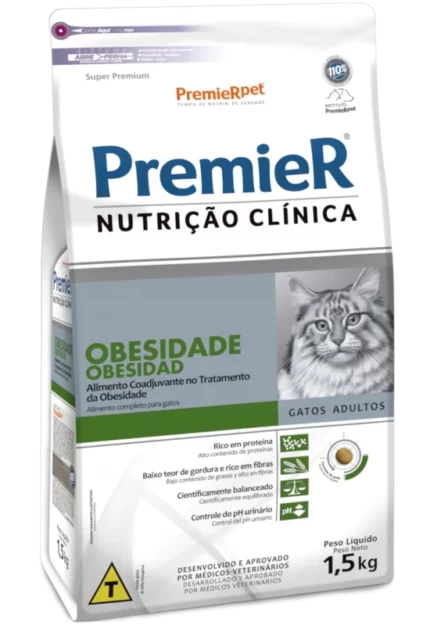 PremieR Nutrición Clínica Gatos – Obesidad 1.5 kilos
